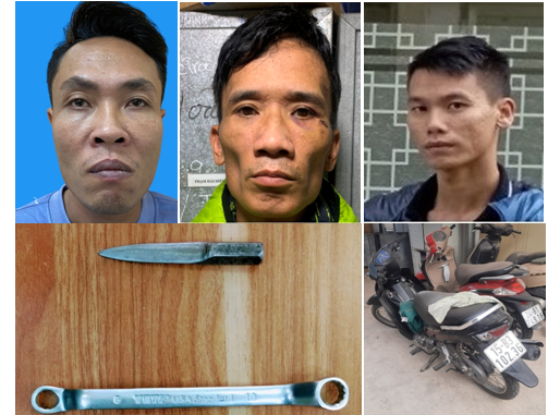 Công an quận Lê Chân: Bắt giữ nhóm đối tượng gây ra hàng loạt vụ trộm cắp xe máy